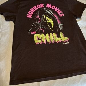 Scream Graphic Tee - Black